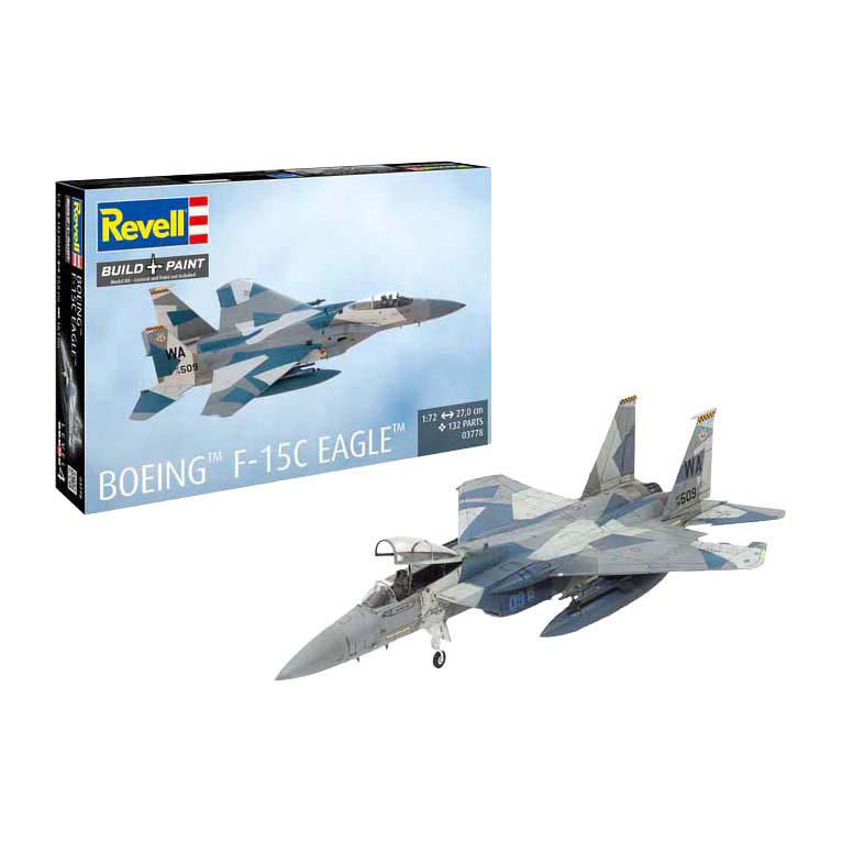 Revell Modelbouwpakket - Boeing F-15C Eagle 1:72 - 200dlg.