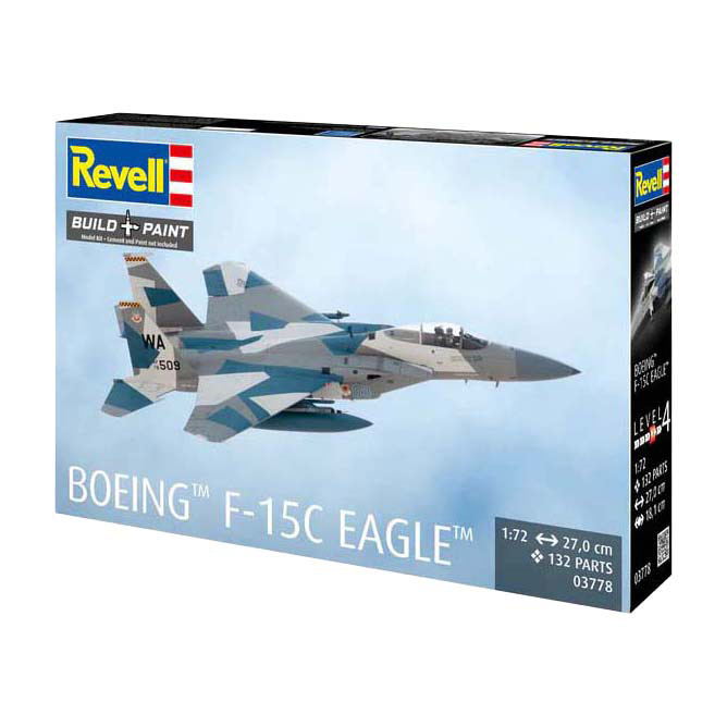 Revell Modelbouwpakket - Boeing F-15C Eagle 1:72 - 200dlg.