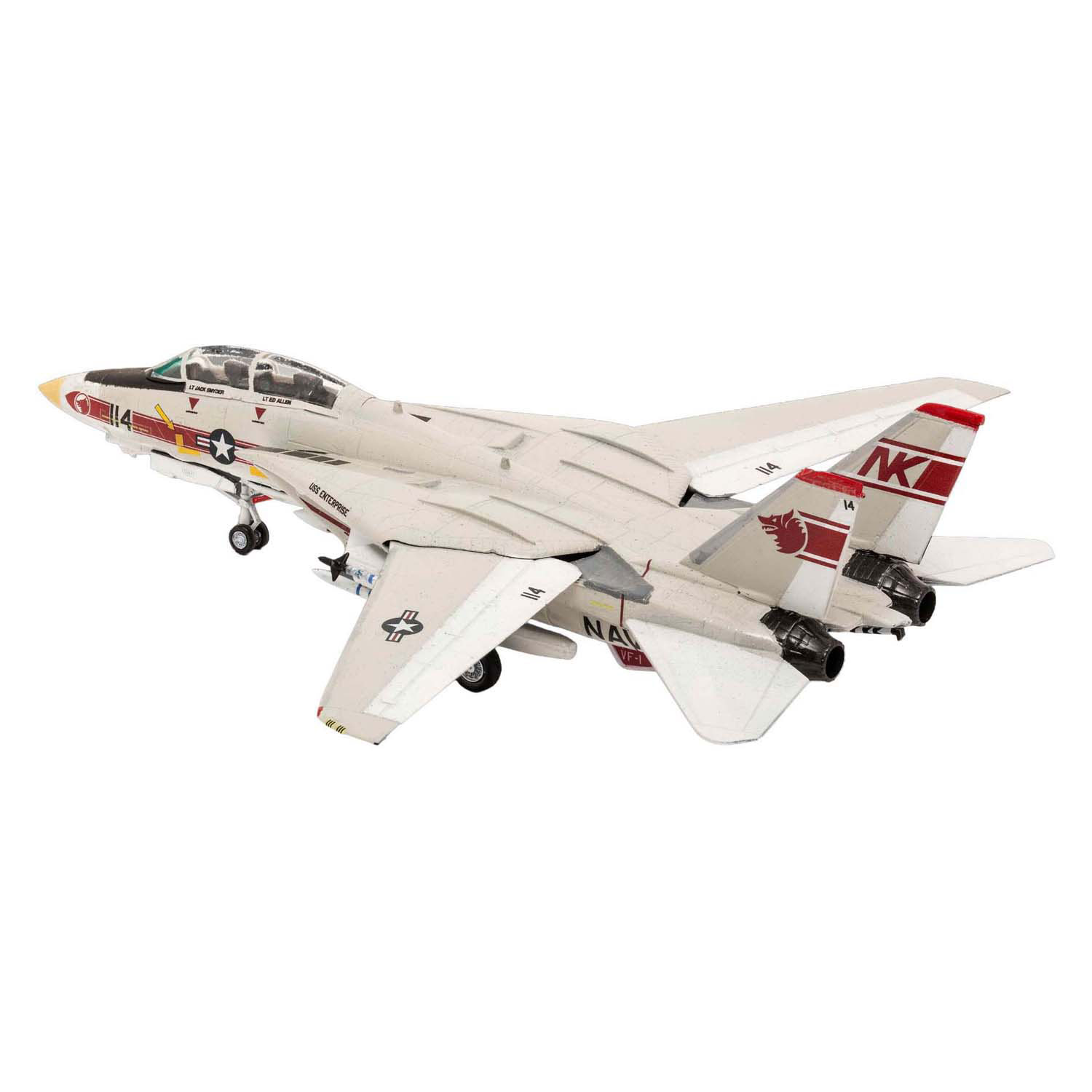 Revell Modelbouwpakket - Grumman F-14A Tomcat 1:144 - 49dlg. Revell Modelbouwpakket - Grumman F-14A Tomcat 1:144 - 49dlg.