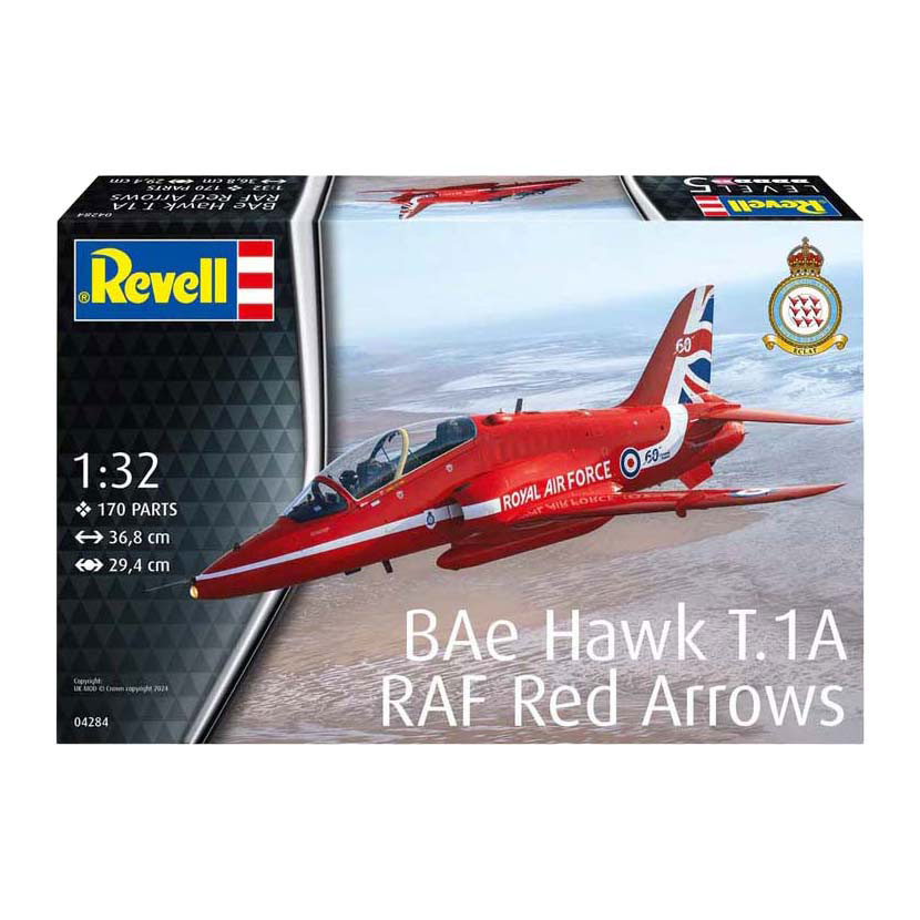 Revell Modelbouwpakket - BAe Hawk T.1A - Red Arrows 1:32 - 170dlg. Revell Modelbouwpakket - BAe Hawk T.1A - Red Arrows 1:32 - 170dlg.