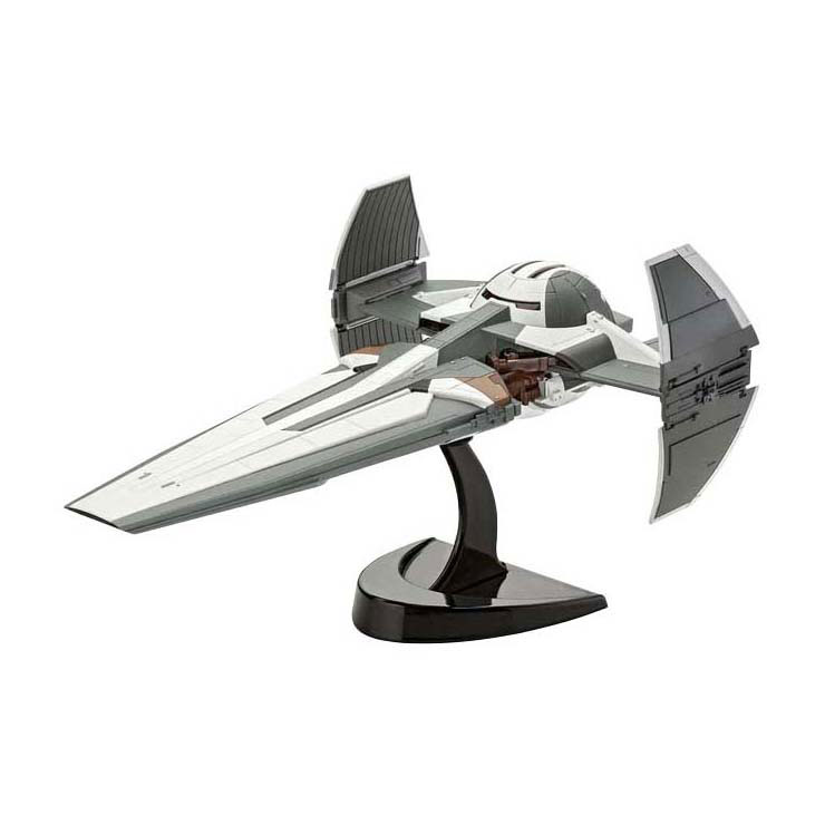 Kit de construction de modèles Revell Star Wars - Dark Mauls Sith Infiltrator 1:120 - 35 pièces.