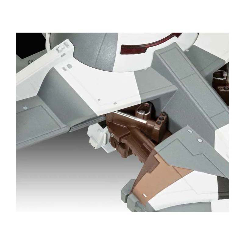 Kit de construction de modèles Revell Star Wars - Dark Mauls Sith Infiltrator 1:120 - 35 pièces.