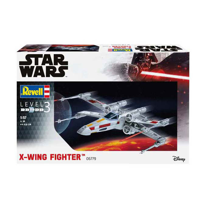 Kit de construction de modèle Revell Star Wars - X-Wing Fighter 1:57 - 38dlg.