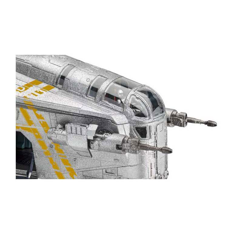 Kit de construction de modèles Revell Star Wars - Razor Crest The Mandalorian 1:72 - 101 pièces.