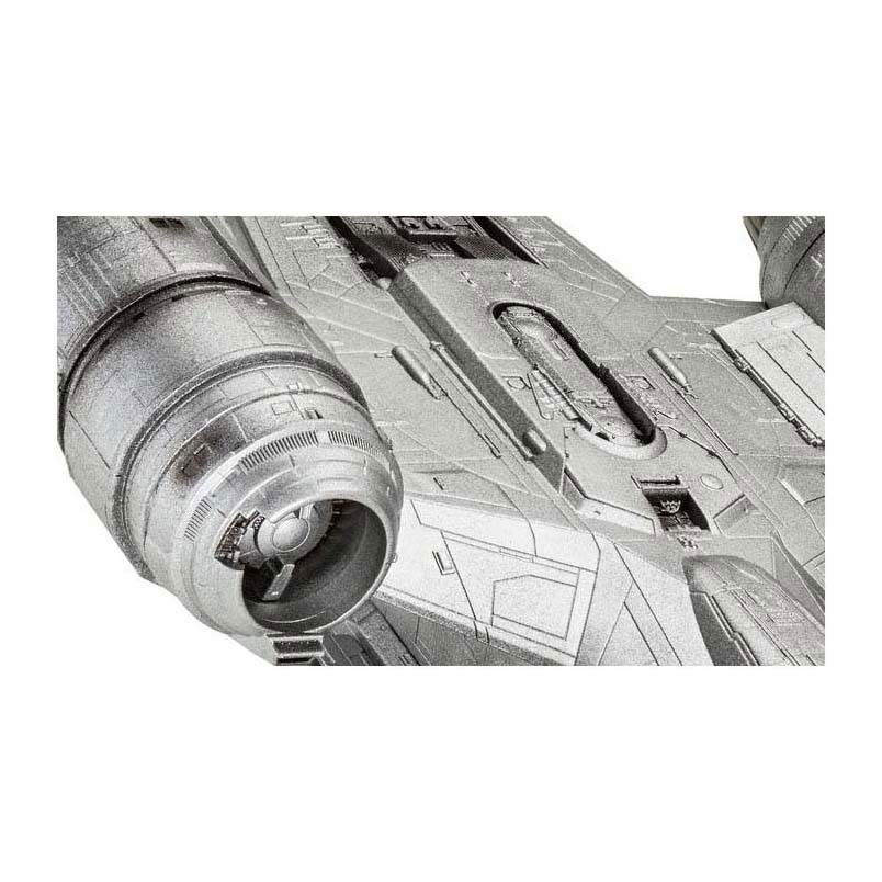 Kit de construction de modèles Revell Star Wars - Razor Crest The Mandalorian 1:72 - 101 pièces.