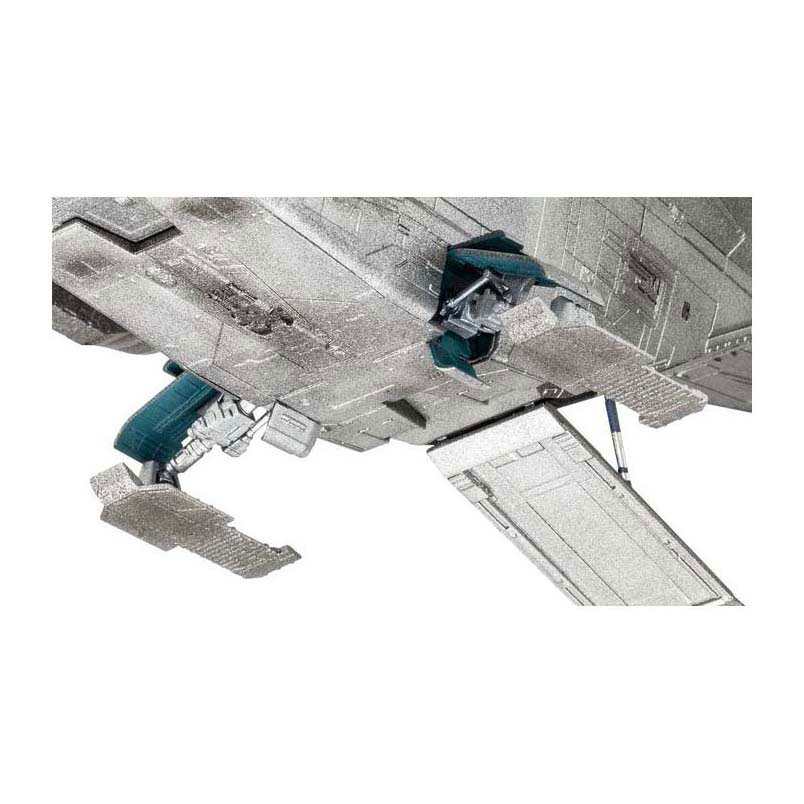 Kit de construction de modèles Revell Star Wars - Razor Crest The Mandalorian 1:72 - 101 pièces.