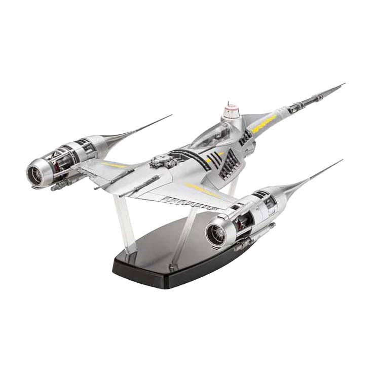 Kit de construction de modèles Revell Star Wars - N1 Starfighter The Mandalorian 1:24 - 77 pièces.