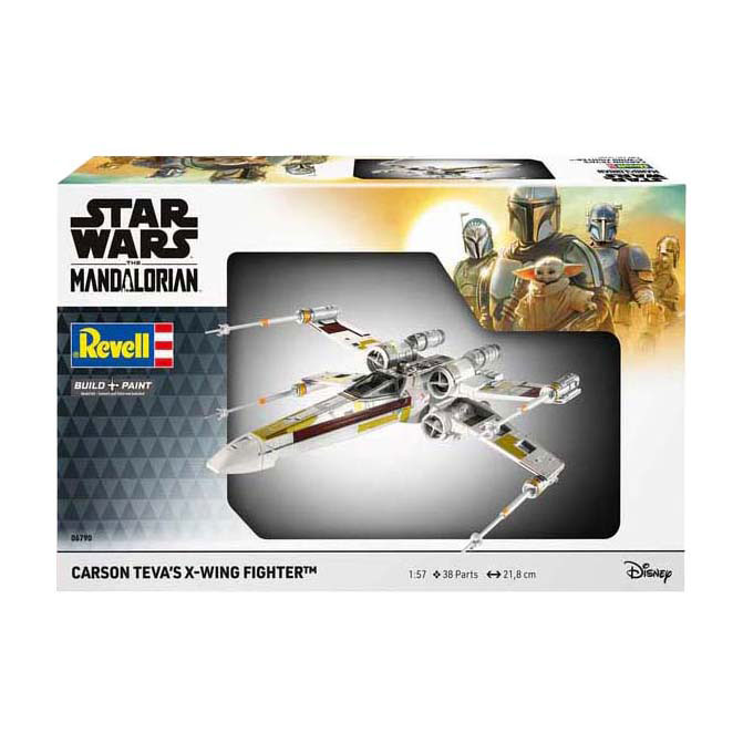 Revell Modellbausatz Star Wars – The Mandalorian: X-Wing von Carson Teva 1:57 – 38-tlg.