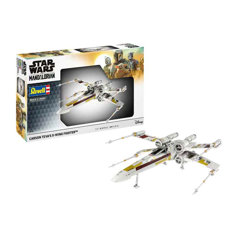 Revell Modellbausatz Star Wars – The Mandalorian: X-Wing von Carson Teva 1:57 – 38-tlg.