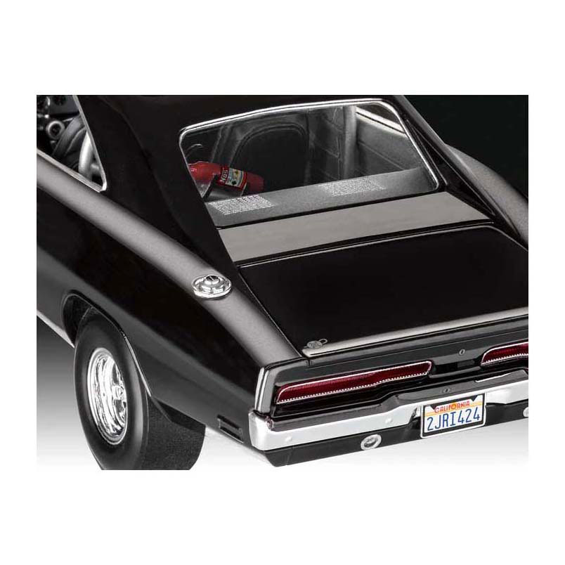 Kit modèle Revell Fast & Furious - Dominics 1970 Dodge Charger 1:25 - 117 pièces.