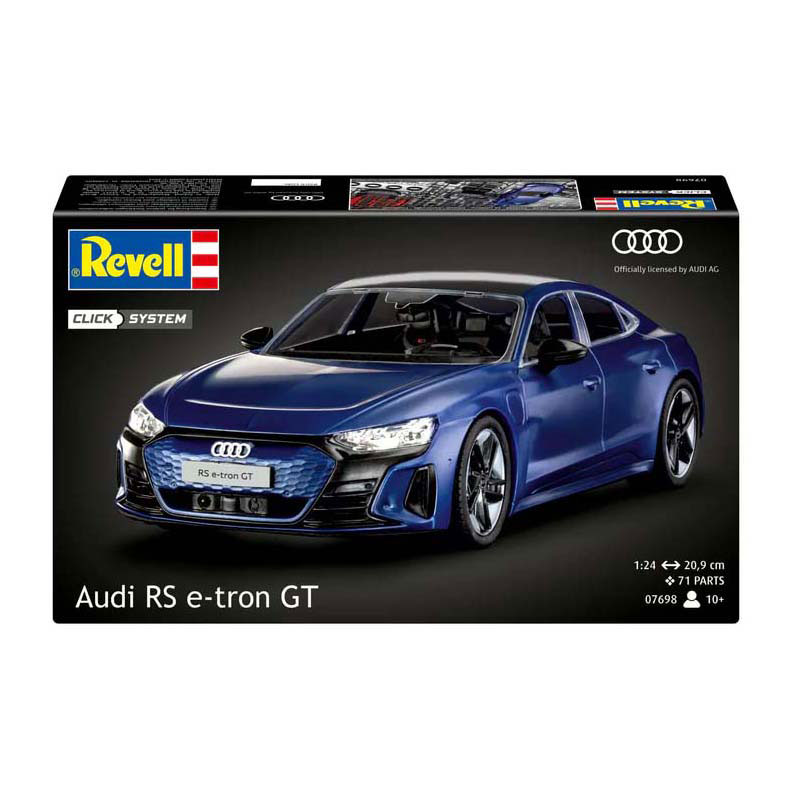 Kit de construction de modèles Revell - Audi RS e-tron GT 1:24 - 71dlg. Kit de construction de modèles Revell - Audi RS e-tron GT 1:24 - 71dlg.
