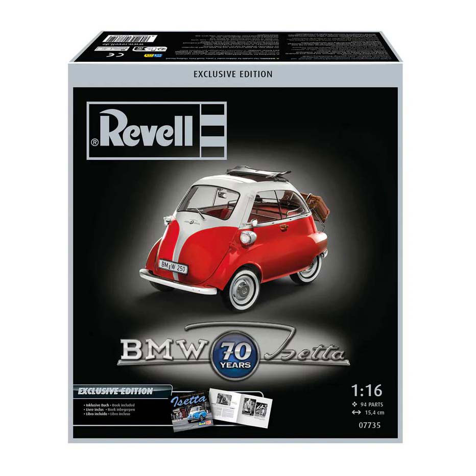Maquette Revell - BMW Isetta 250 - 70 ans de l'Isetta 1:16 - 94 pièces. Maquette Revell - BMW Isetta 250 - 70 ans de l'Isetta 1:16 - 94 pièces.