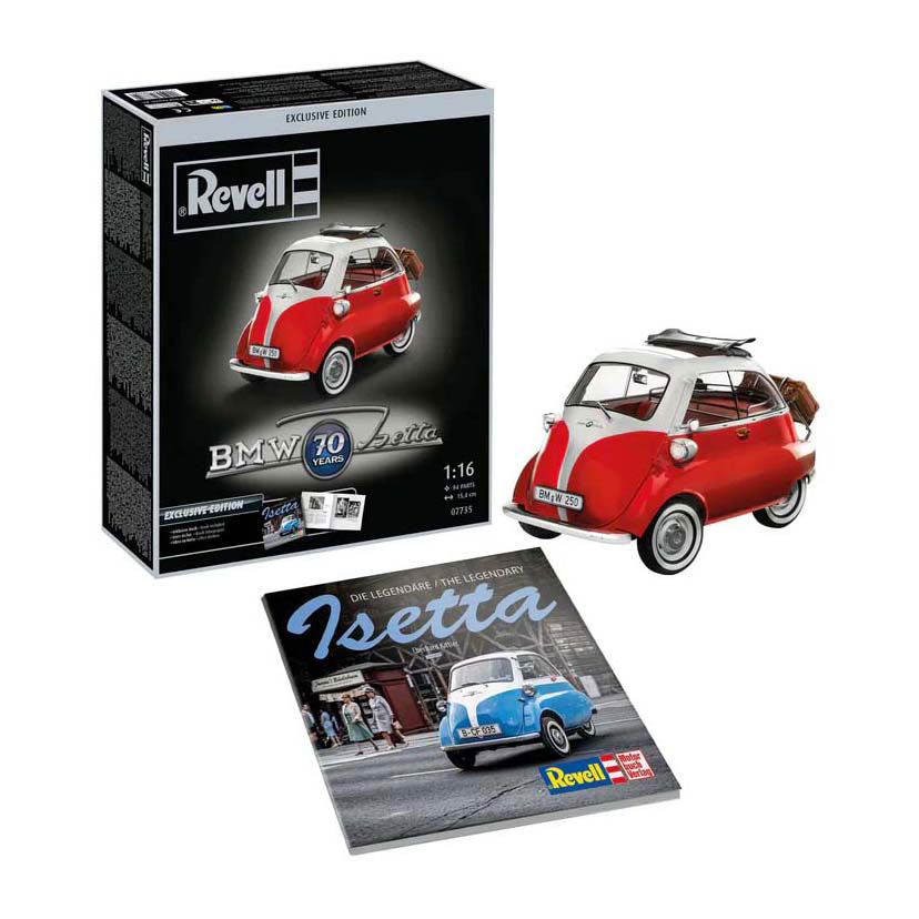 Maquette Revell - BMW Isetta 250 - 70 ans de l'Isetta 1:16 - 94 pièces.