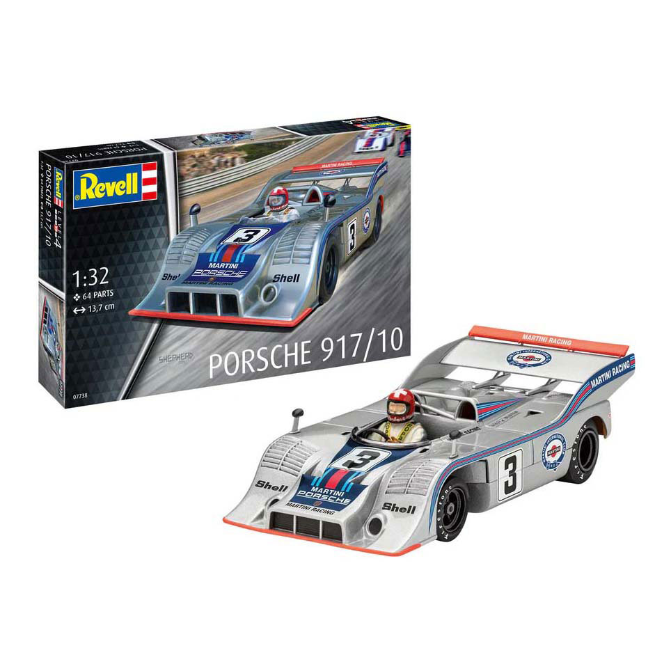Revell Modelbouwpakket - Porsche 917 1:32 - 64dlg. Revell Modelbouwpakket - Porsche 917 1:32 - 64dlg.