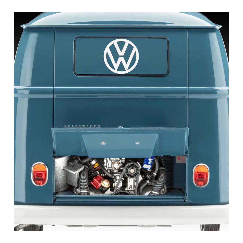Revell Modelbouwpakket - VW T1 panel van - 75 Years VW T1 1:16 - 144dlg. Revell Modelbouwpakket - VW T1 panel van - 75 Years VW T1 1:16 - 144dlg.