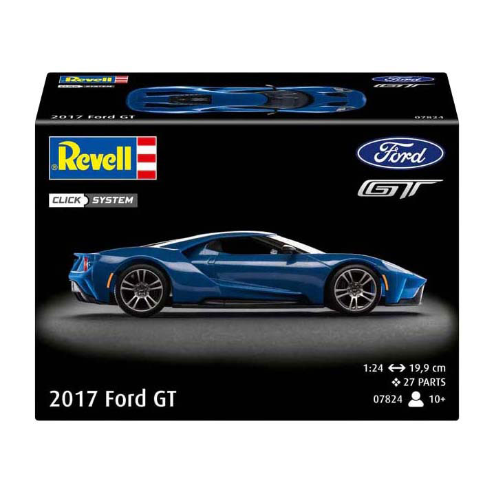 Kit de construction de modèle Revell - Ford GT 2017 1:24 - 27dlg. Kit de construction de modèle Revell - Ford GT 2017 1:24 - 27dlg.
