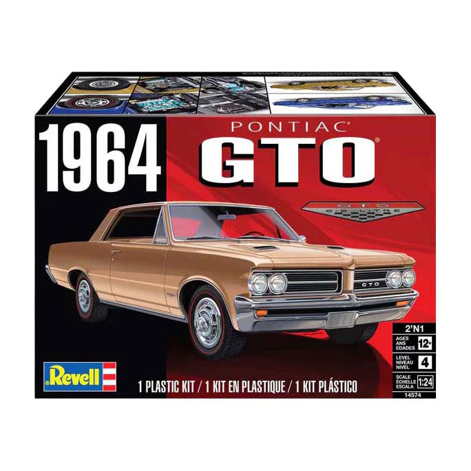 Revell Modelbouwpakket  - '64 GTO 1:24 Revell Modelbouwpakket  - '64 GTO 1:24