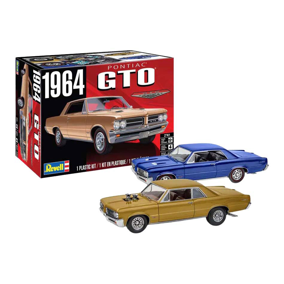 Revell Modelbouwpakket  - '64 GTO 1:24 Revell Modelbouwpakket  - '64 GTO 1:24