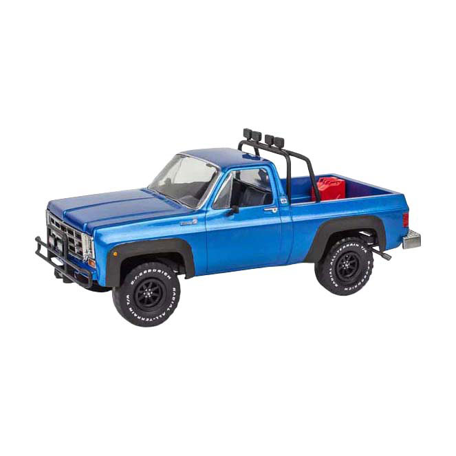 Revell Modelbouwpakket  - '78 Chevy 4x4 Pickup with Go-kart 1:25 Revell Modelbouwpakket  - '78 Chevy 4x4 Pickup with Go-kart 1:25