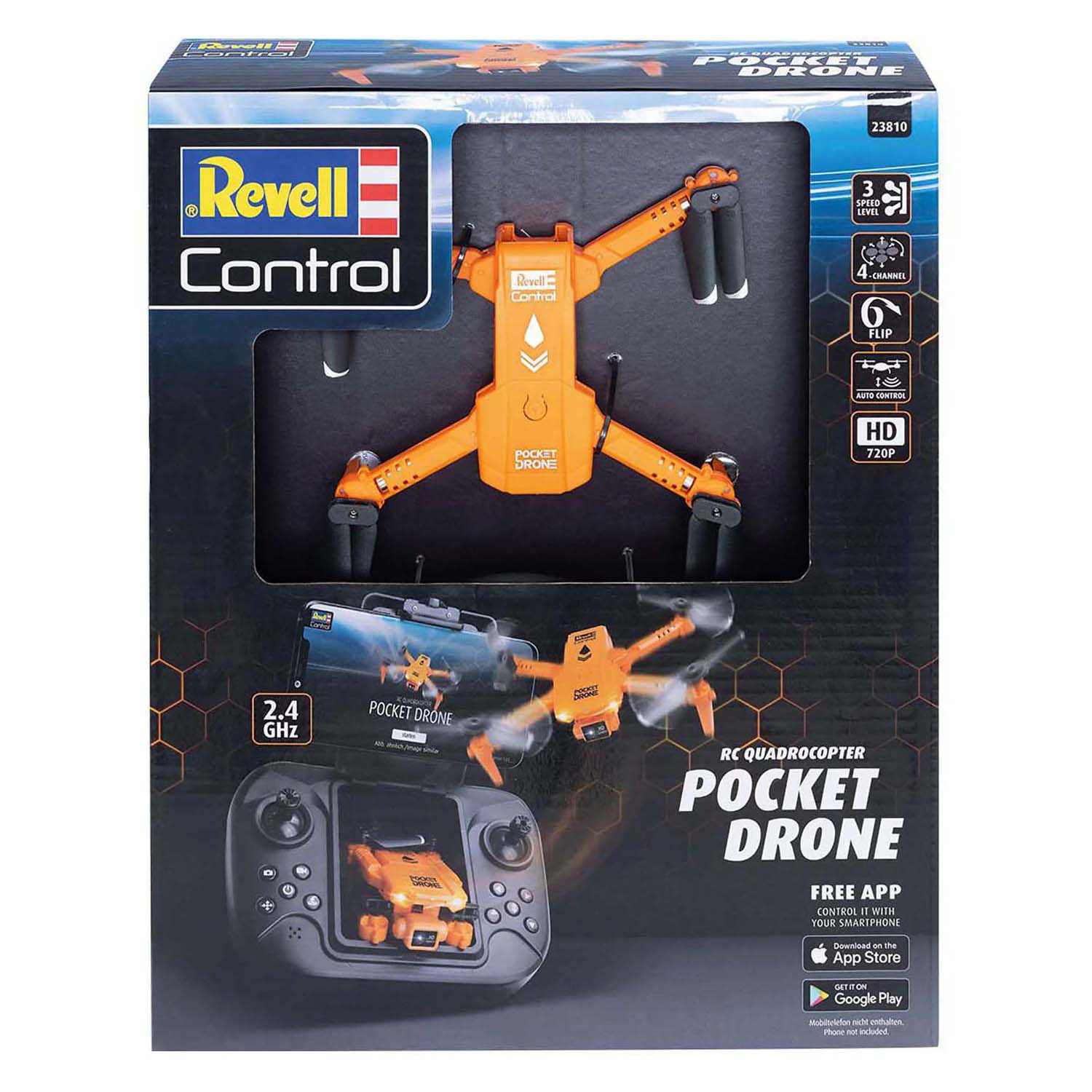 Drone de poche quadricoptère RC Revell