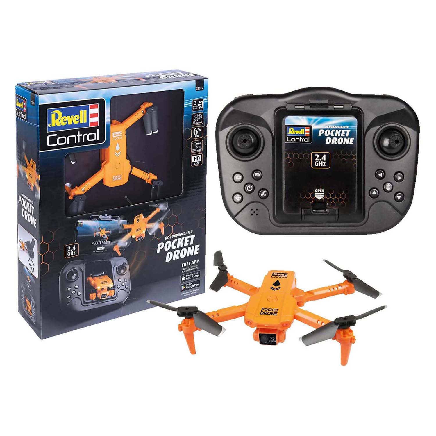 Drone de poche quadricoptère RC Revell