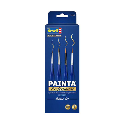 Ensemble de base de pinceaux professionnels Revell Painta