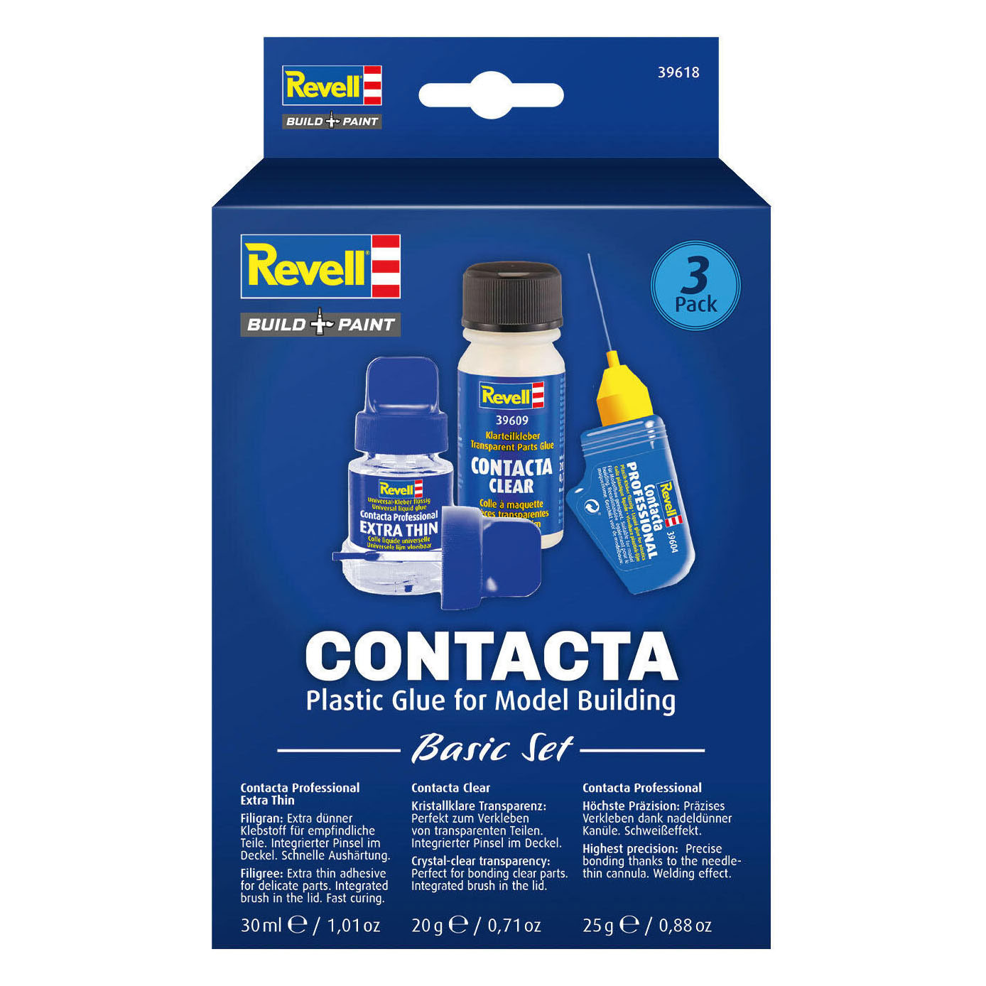Ensemble de colle de base Revell Contacta