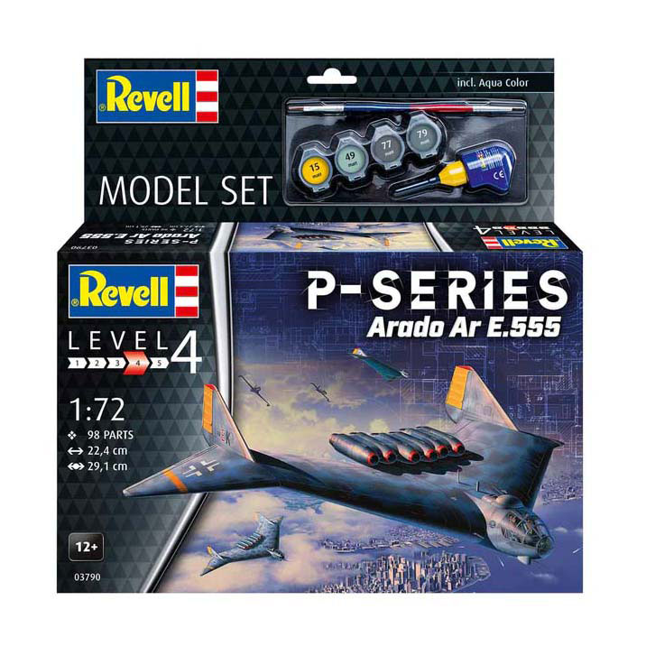 Revell Modellbausatz – P-Serie – AR555 1:72 – 98dlg. Revell Modellbausatz – P-Serie – AR555 1:72 – 98dlg.