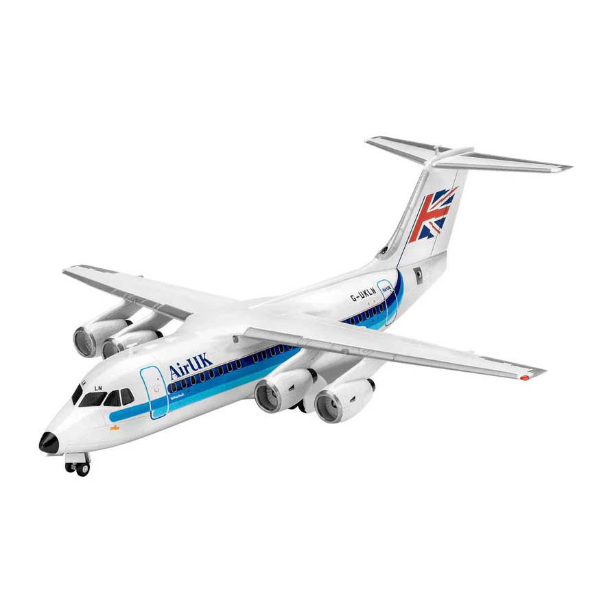 Kit de construction de modèle Revell - BAe 146-200 AirUK 1:144 - 63dlg.