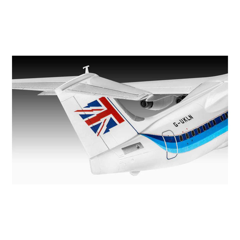 Kit de construction de modèle Revell - BAe 146-200 AirUK 1:144 - 63dlg. Kit de construction de modèle Revell - BAe 146-200 AirUK 1:144 - 63dlg.