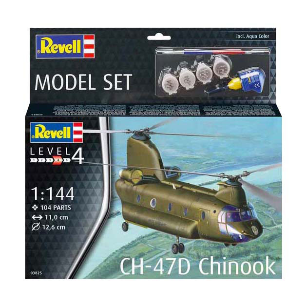 Revell Modellbausatz - CH-47D Chinook 1:144 - 104dlg.