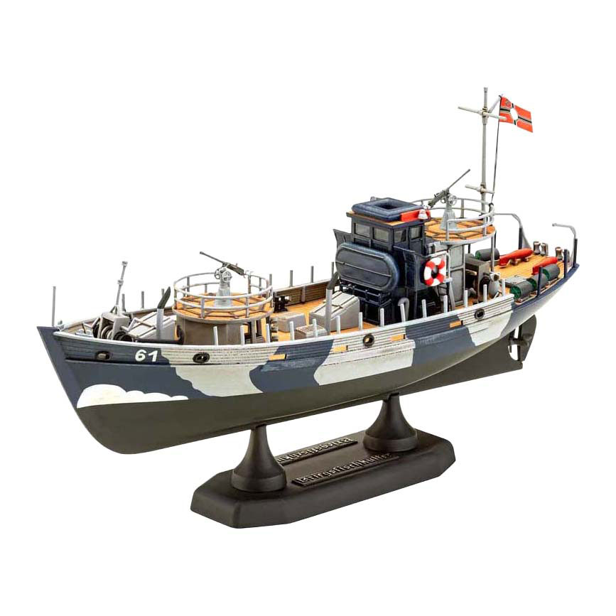 Revell Modellbausatz - KFK (Kriegsfischkutter) 1:144 - 102-tlg.