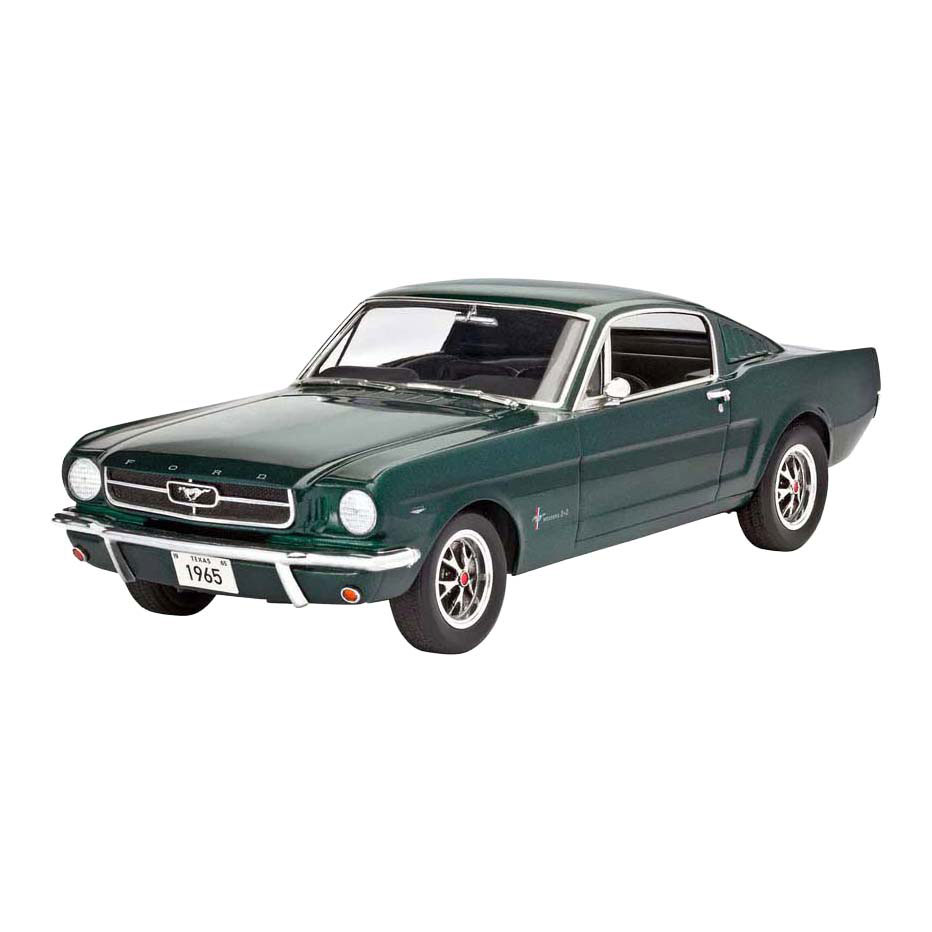 Revell Modellbausatz – 1965 Ford Mustang 2+2 Fastback 1:24 – 82 Teile. Revell Modellbausatz – 1965 Ford Mustang 2+2 Fastback 1:24 – 82 Teile.