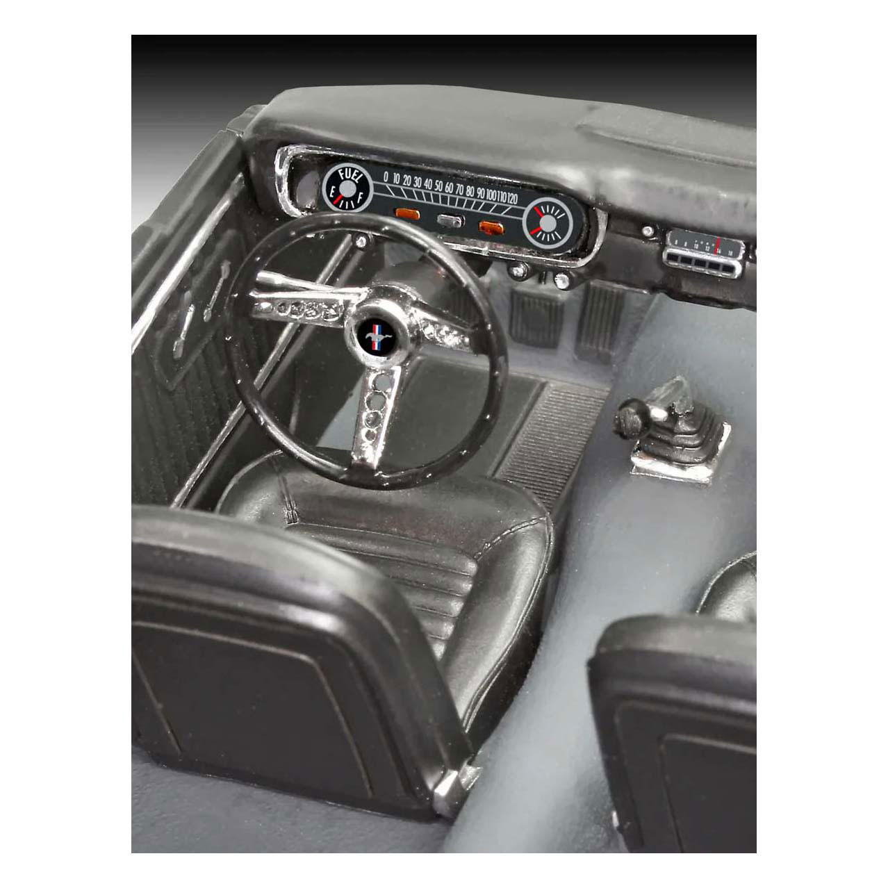 Revell Modellbausatz – 1965 Ford Mustang 2+2 Fastback 1:24 – 82 Teile. Revell Modellbausatz – 1965 Ford Mustang 2+2 Fastback 1:24 – 82 Teile.