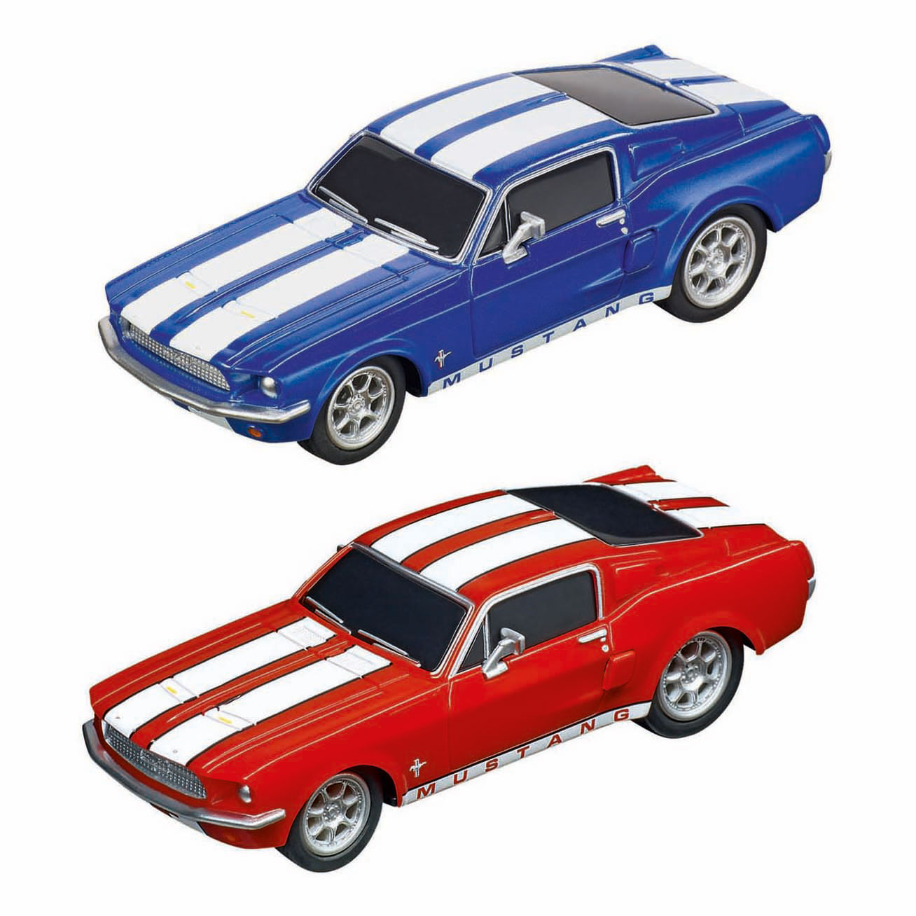 Carrera Pull back Ford Mustang '67 Twinpack - 1:43