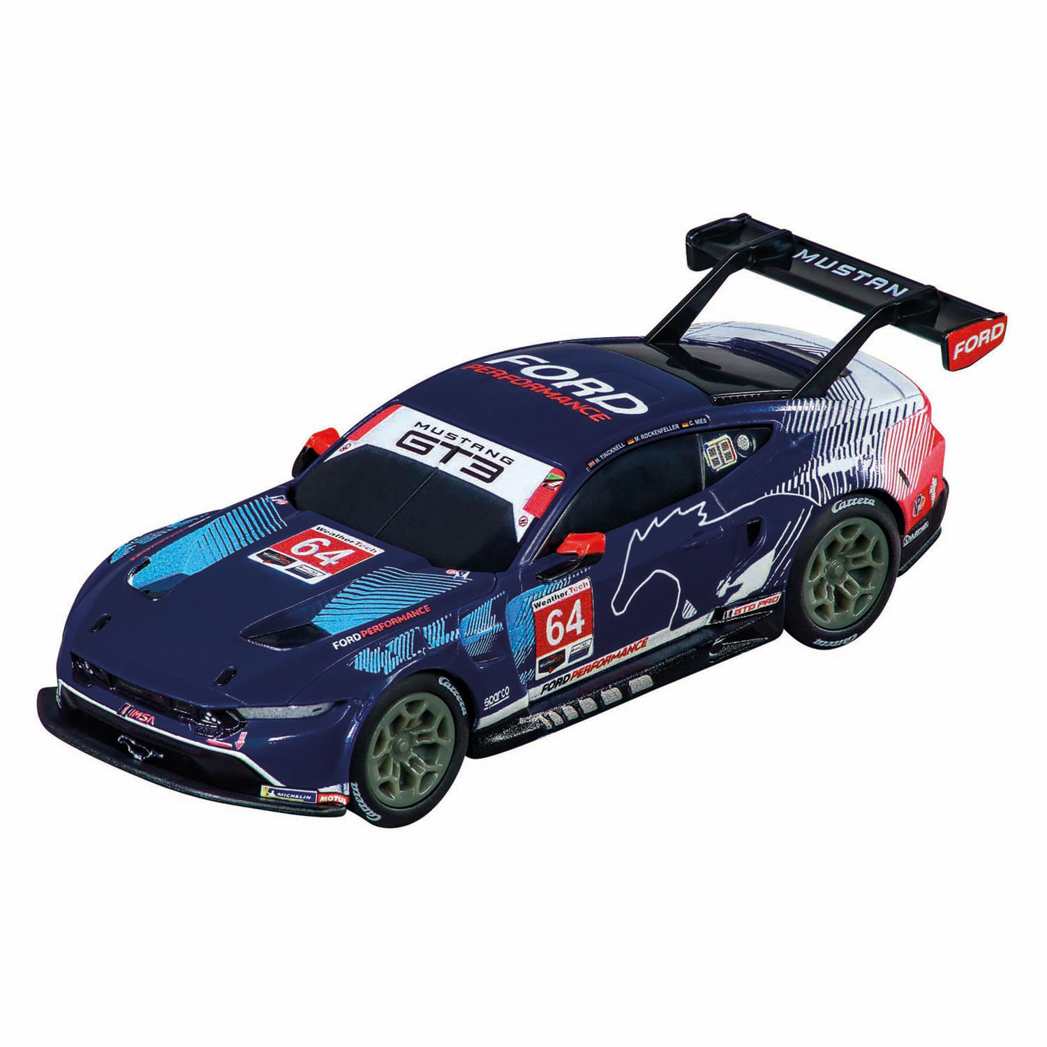 Carrera Pull Back Ford Mustang GT3 1:43 - 3st.