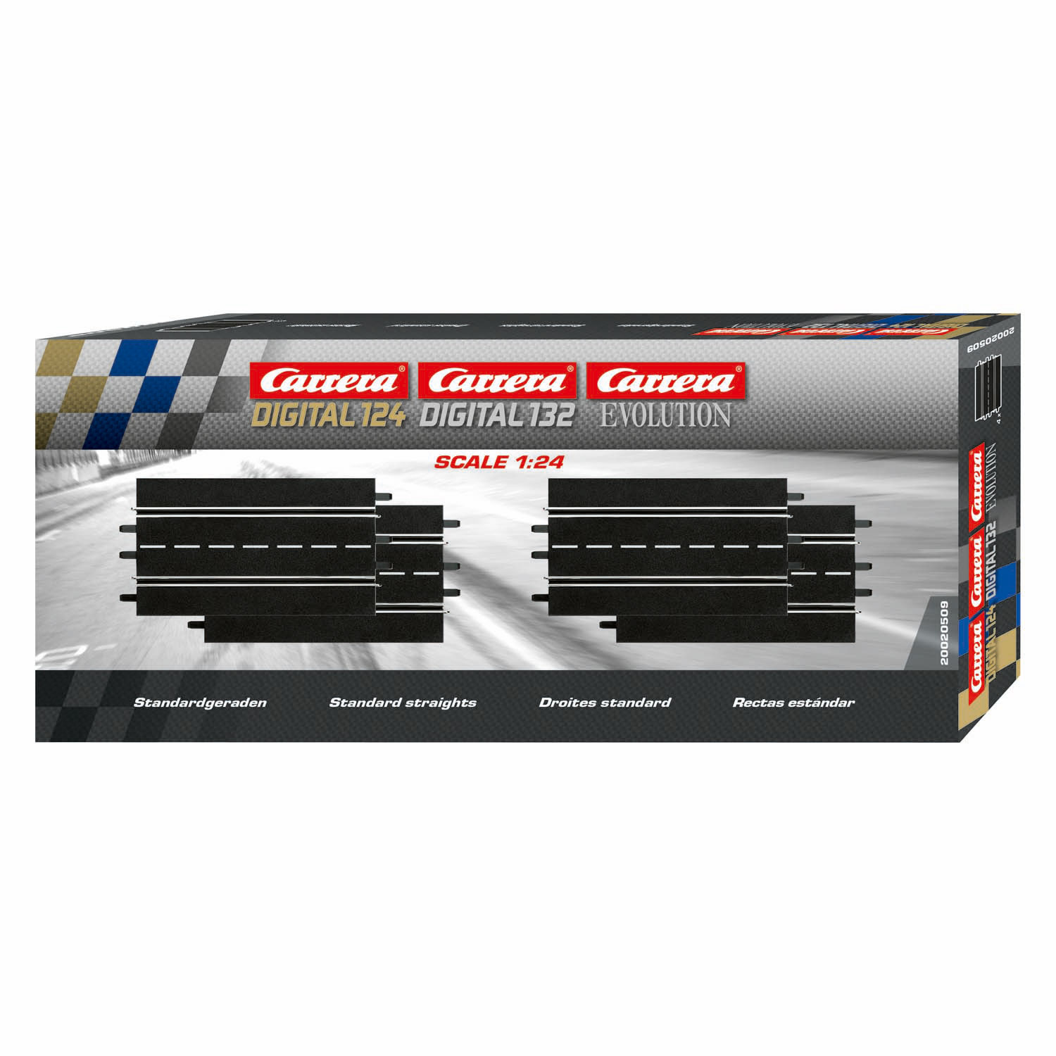 Carrera Standard Straight Track 1:24 Carrera Standard Straight Track 1:24