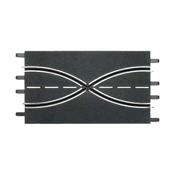 Carrera S-förmige Spurwechselstrecke 1:24