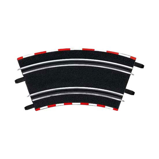 Carrera GO!!! Rennstrecken-Kurventeil - 4 Stück.