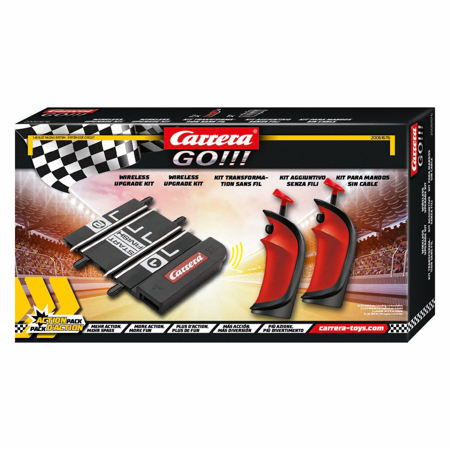 Carrera GO!!! Rennstreckenkomponente – Drahtloser Stecker und Controller Carrera GO!!! Rennstreckenkomponente – Drahtloser Stecker und Controller