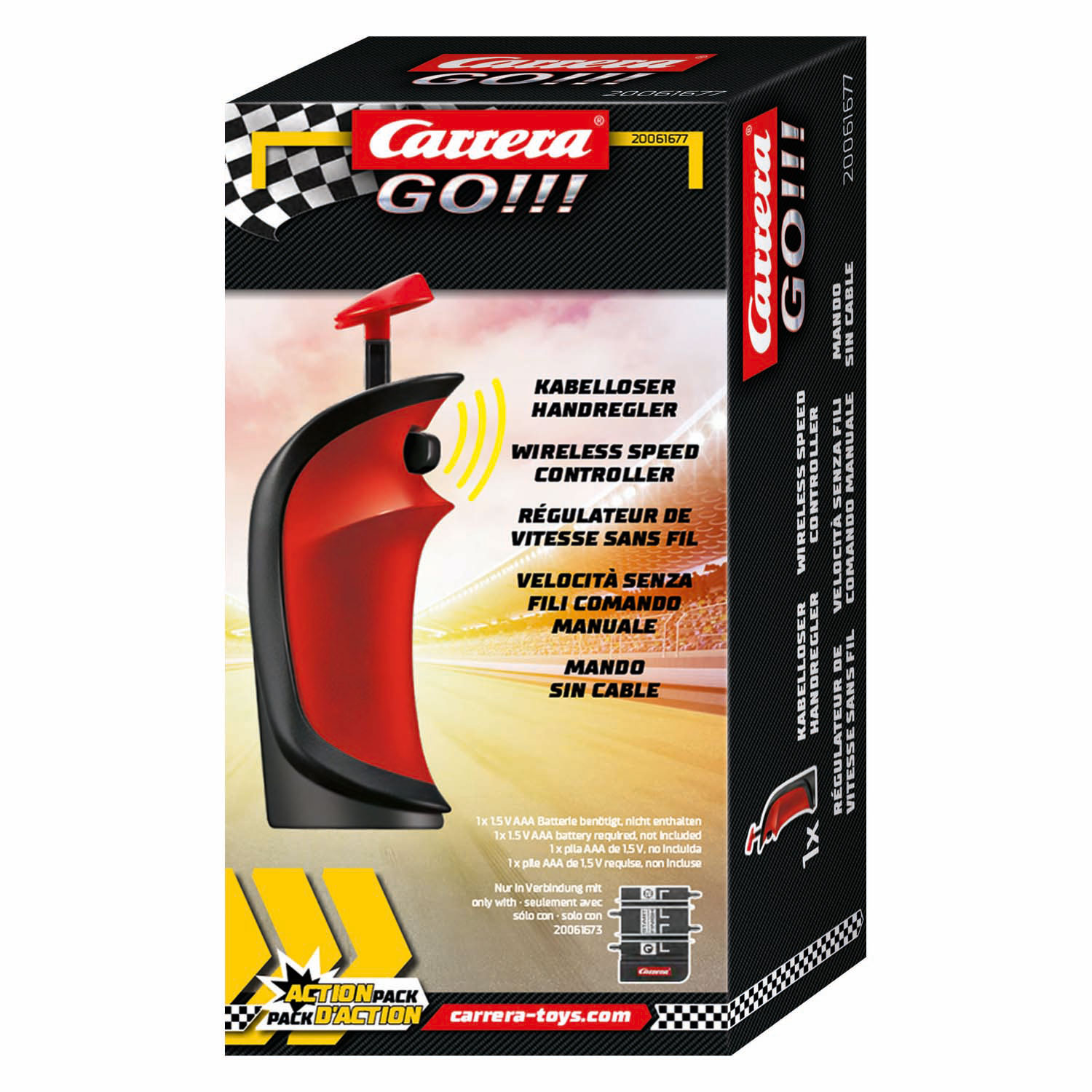 Carrera GO!!! Rennstreckenteil - Drahtloser Controller Carrera GO!!! Rennstreckenteil - Drahtloser Controller