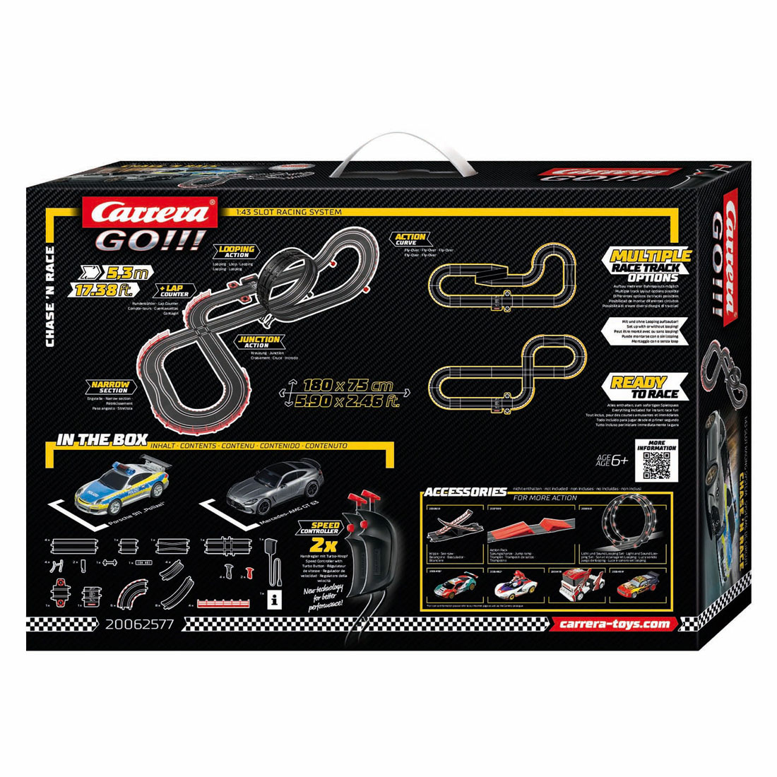 Carrera GO!!! Racebaan - Chasen Race  Carrera GO!!! Racebaan - Chasen Race