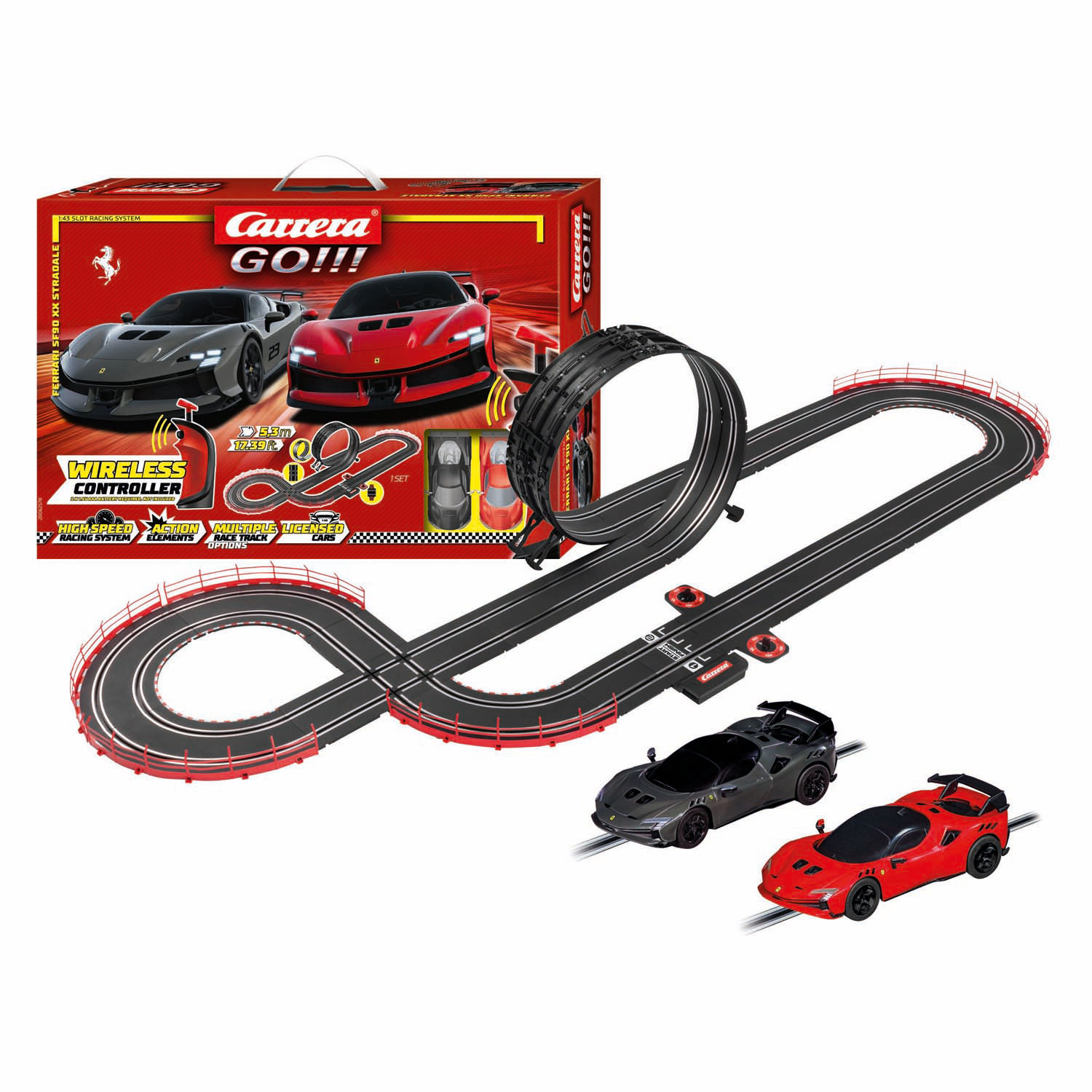 Carrera GO!!! Racebaan - Ferrari SF90 XX Stradale