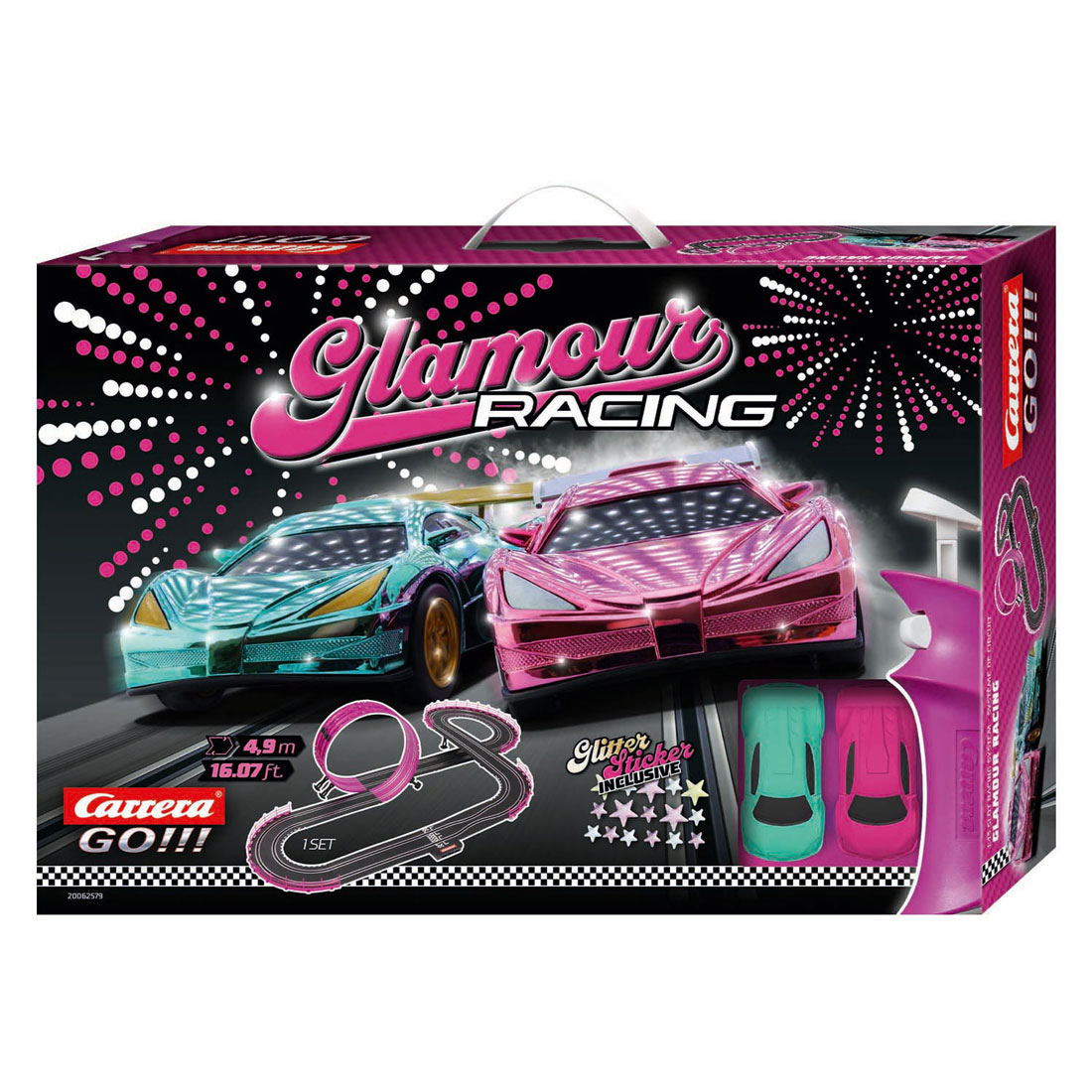 Carrera GO!!! Racebaan - Glamour Racing Carrera GO!!! Racebaan - Glamour Racing