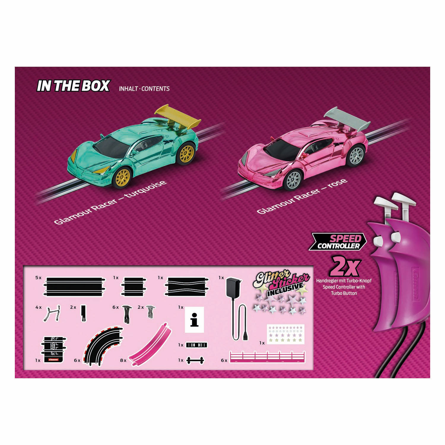 Carrera GO!!! Racebaan - Glamour Racing Carrera GO!!! Racebaan - Glamour Racing