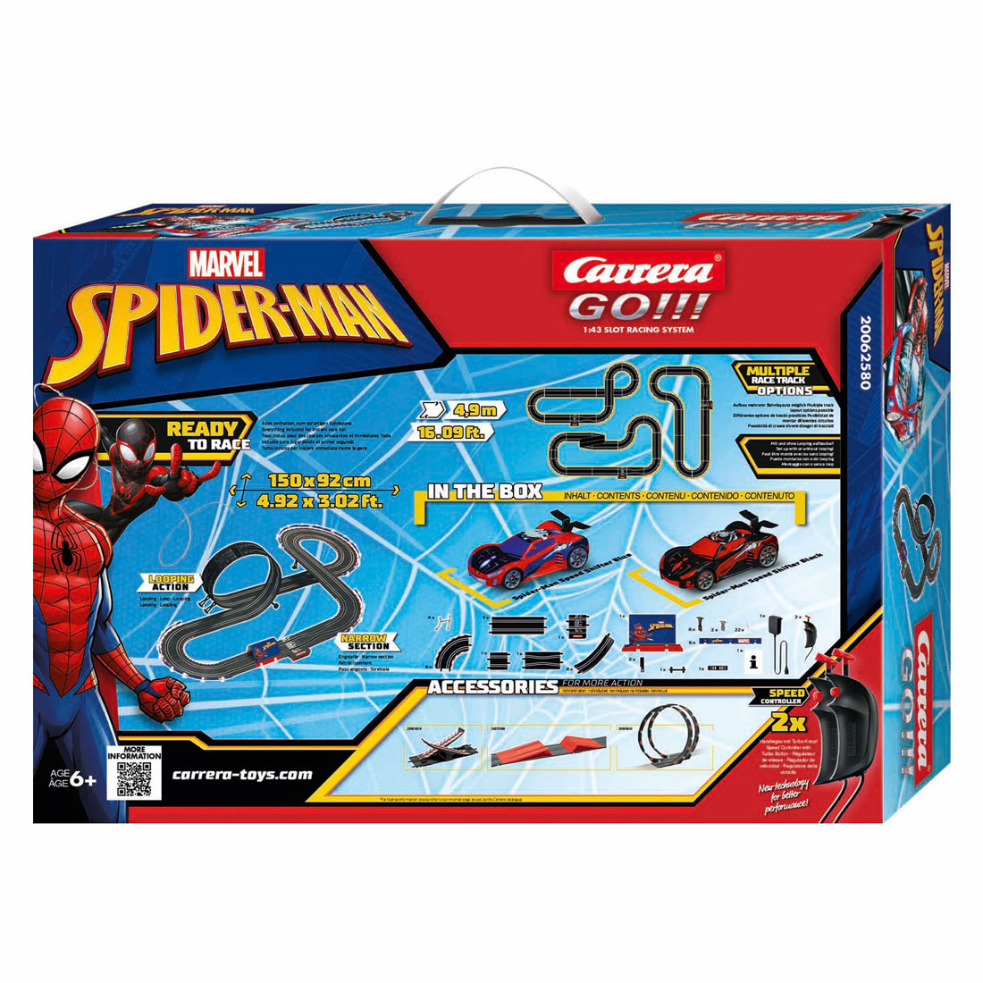 Circuit Carrera GO!!! - Course de Spider Circuit Carrera GO!!! - Course de Spider