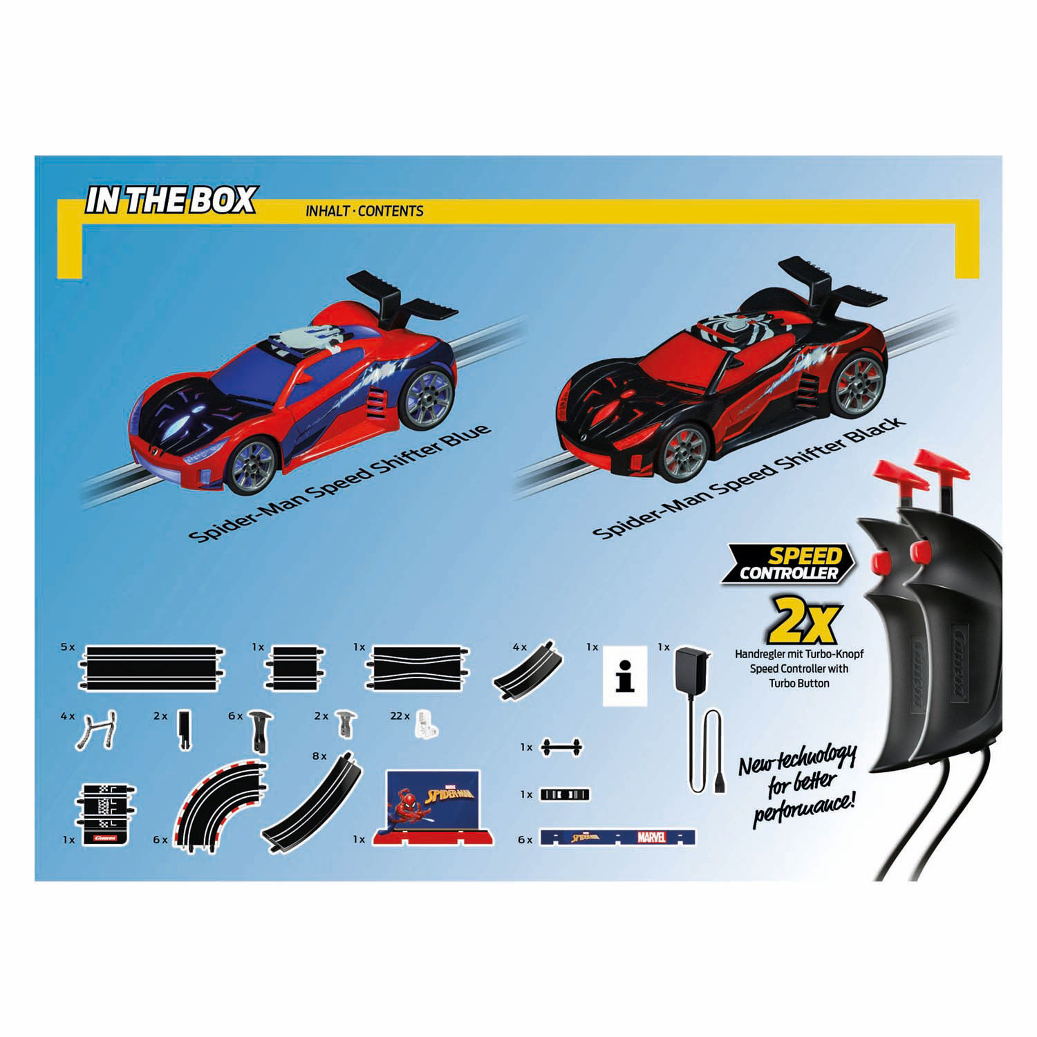 Circuit Carrera GO!!! - Course de Spider Circuit Carrera GO!!! - Course de Spider