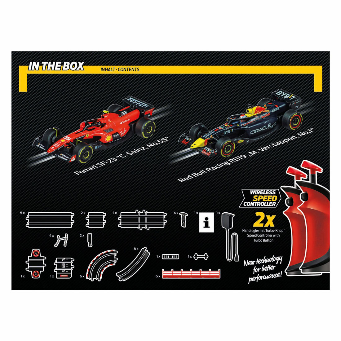 Carrera GO!!! Racebaan - Formula Free Racing Draadloos Carrera GO!!! Racebaan - Formula Free Racing Draadloos