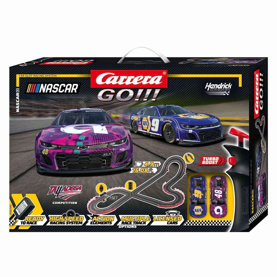 Circuit Carrera GO!!! - Compétition NASCAR Talladega