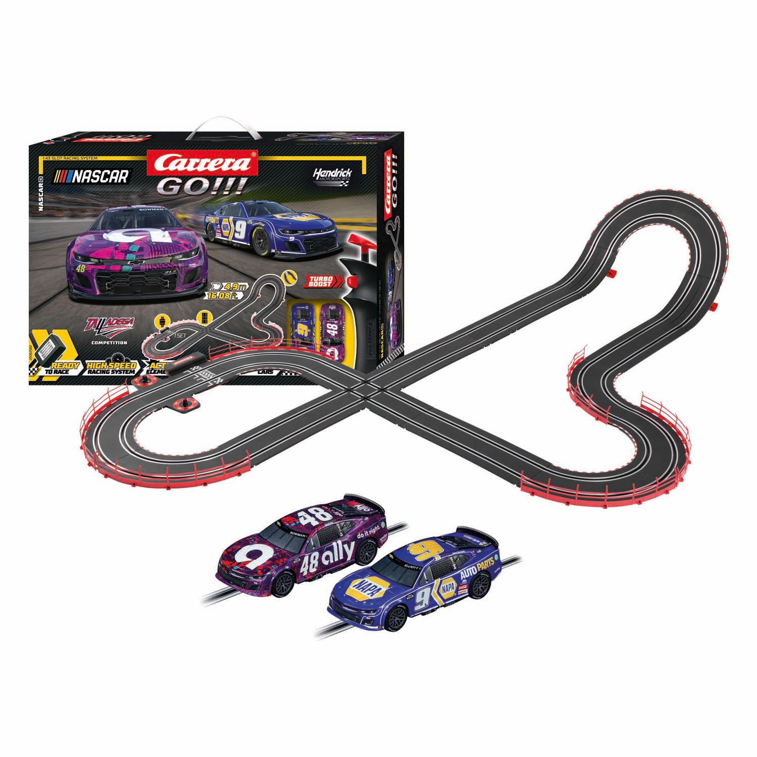 Circuit Carrera GO!!! - Compétition NASCAR Talladega